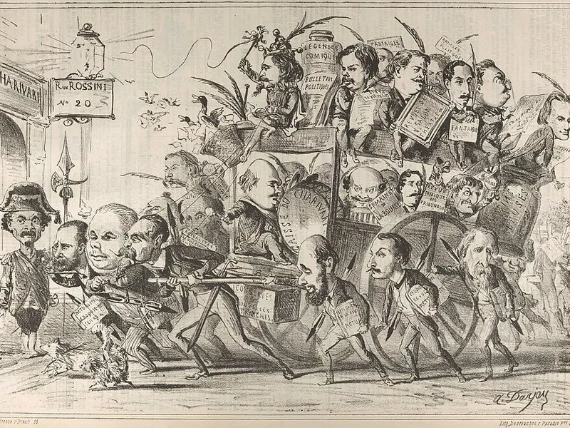 1812-Louis Leroy - Il trasferimento dei Charivari